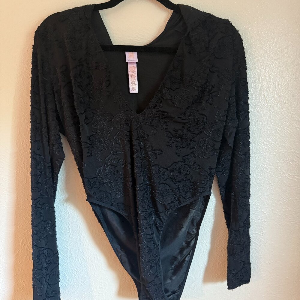 Savage Fenty Lace Long Sleeve Bodysuit